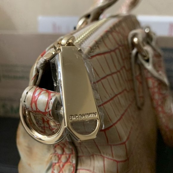 Brahmin Duxbury Sunkiss Satchel NWT PRICE FIRM STOCK PHOTOS Only - Picture 7 of 8